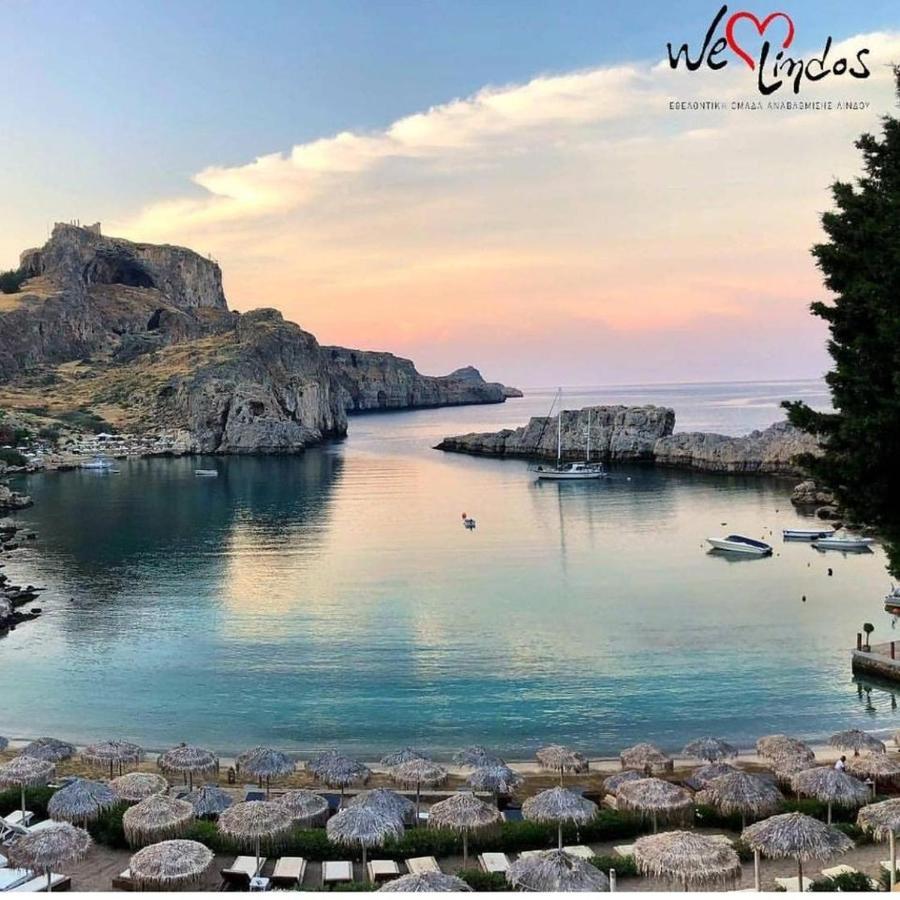 Lindos Villa Natura By Rhodes Villas エクステリア 写真