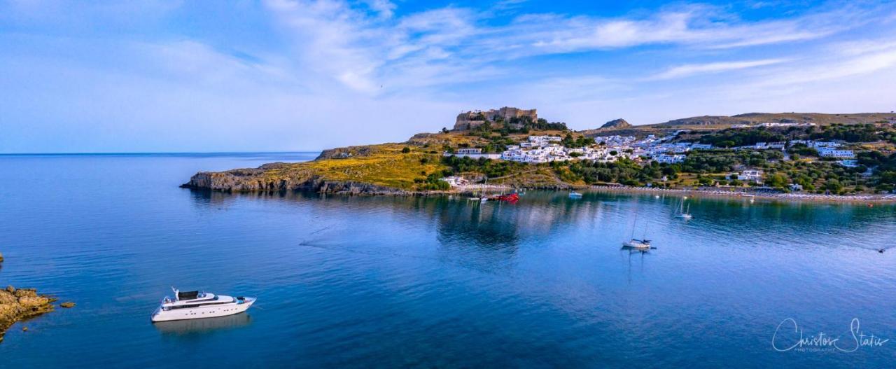 Lindos Villa Natura By Rhodes Villas エクステリア 写真